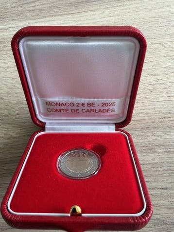 Monaco. 2 Euro 2025 Comté de Carladès Proof