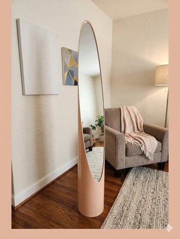 Miroir de sol- Lipstick - Bois, PVC