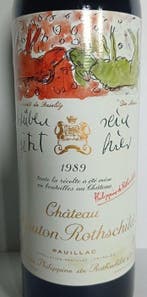 1989 Chateau Mouton Rothschild - Pauillac 1er Grand Cru - 1
