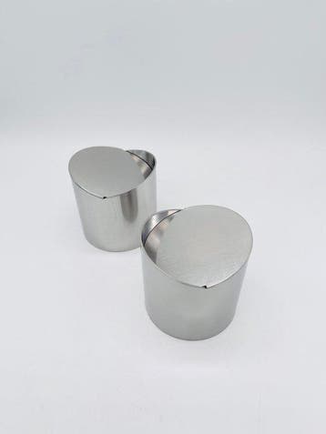 Stelton - Aart Roelandt - Asbak (2) - Staal - Een paar, Antiek en Kunst