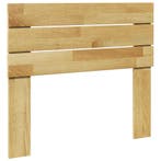 vidaXL Hoofdbord 75 cm massief hout eiken, Verzenden, Nieuw