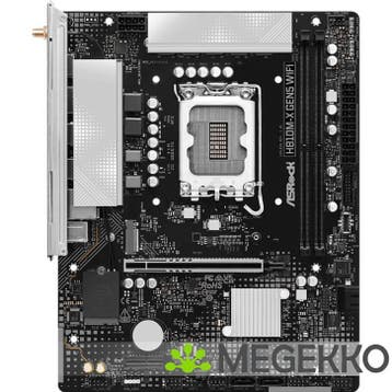 Asrock H810M-X Gen5 WiFi Intel H810 LGA 1851 (Socket V1), Computers en Software, Verzenden, Nieuw