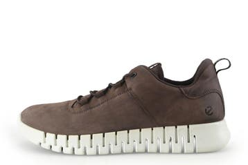 Ecco Sneakers in maat 45 Bruin, Kleding | Heren, Schoenen, Ecco, Bruin, Verzenden, Zo goed als nieuw