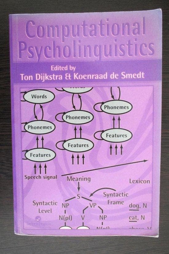 Computational Psycholinguistics 9780748404667, Livres, Langue | Anglais, Envoi