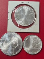 Portugal. Lote de 3 moedas de prata, 2003/2018 (Zonder