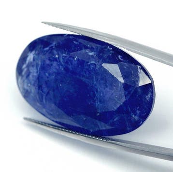 1 pcs Bleu, Violet Tanzanite - 58.32 ct - International