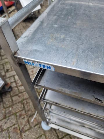 Serveerwagen met uitschuifbare platen 111x56x107cm bxdxh, Ophalen of Verzenden, Nieuw in verpakking