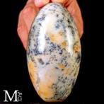 Heilig Lingam in dendritische opaal - Shiva Lingam - Hoogte: