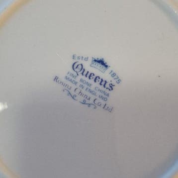 Queens - Service à café (22) - Porcelaine, Antiek en Kunst