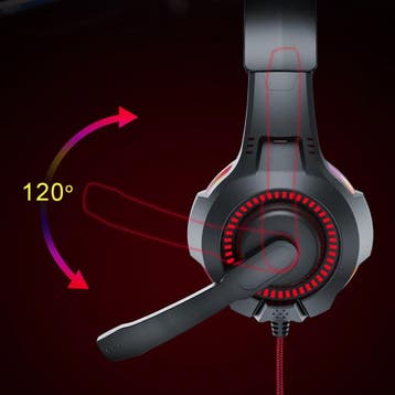 D5 Gaming Headset 3.5mm AUX Aansluiting - Comfortabele, Verzenden