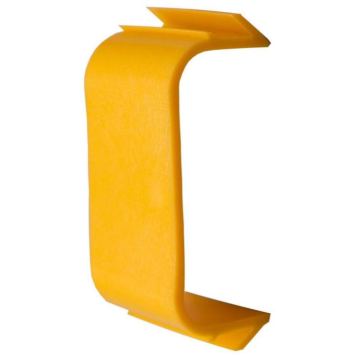 Support Clip En PVC Pour Conduit AC 125x75mm Jaune - 941175, Bricolage & Construction, Électricité & Câbles, Envoi