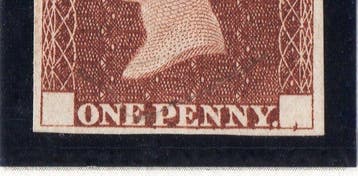 Groot-Brittannië - GB QV 1840 SG DP20 1d Diep roodbruin, Postzegels en Munten, Postzegels | Europa | UK, Gestempeld