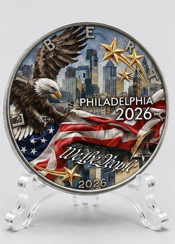 Verenigde Staten. 1 Dollar 2026 – American Eagle – American, Timbres & Monnaies