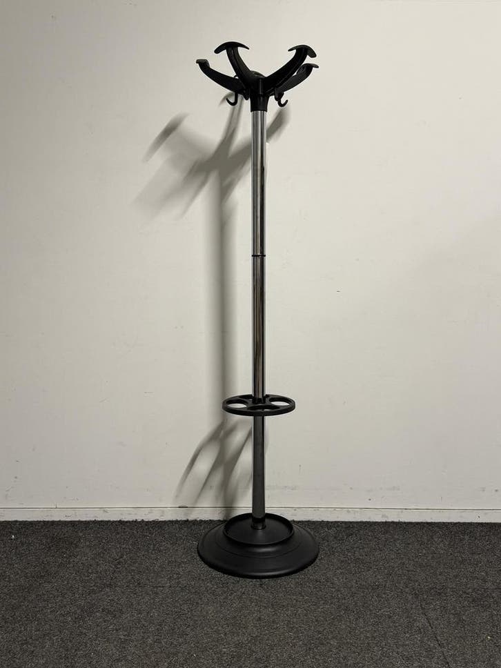 Staande Kapstok 10 Haken - Zwart, Zakelijke goederen, Kantoor en Winkelinrichting | Kantoormeubilair en Inrichting, Overige typen