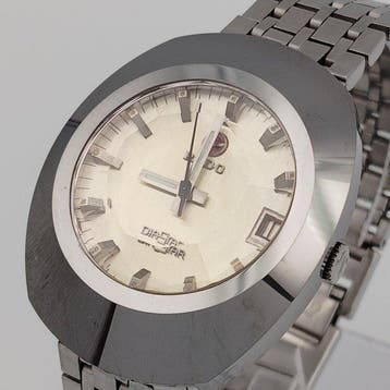 Rado - DiaStar Automatic Silver Tone Date - Zonder