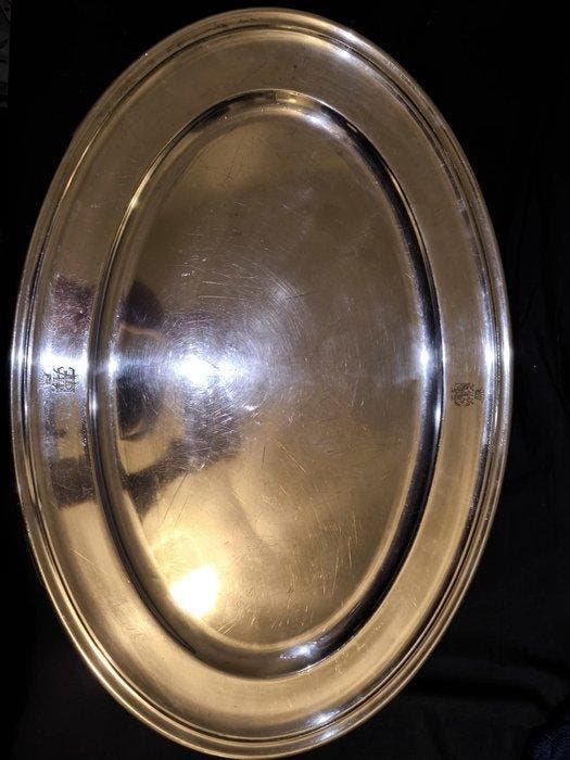 Christofle - Dienblad - Verzilverd, Antiquités & Art, Antiquités | Meubles | Tables