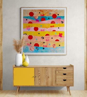 J. DELGALLO - Tardes junto al mar. XL. ( NO Reserve ), Antiek en Kunst, Kunst | Schilderijen | Modern