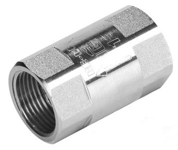 G1 Clapet Anti Retour En Laiton Chromé NBR 0.04-25bar, Verzenden