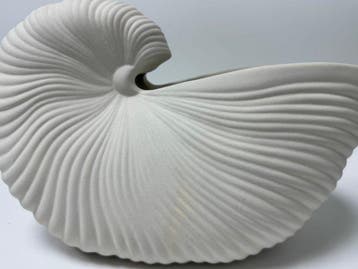 Ferm Living - Ferm Living - Vaas - Keramiek - Vaso Nautilus