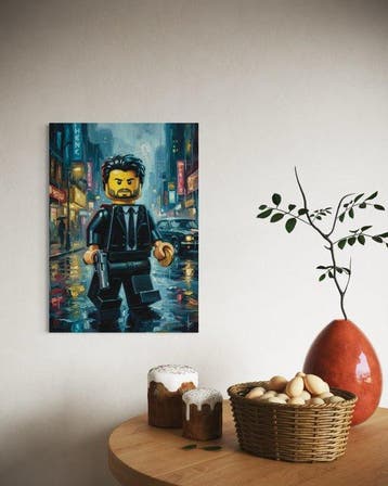 SDIMART - John Wick Lego Style Unique Limited Edition, Nieuw