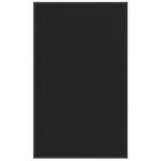 vidaXL Deurmat 90x150 cm zwart, Verzenden