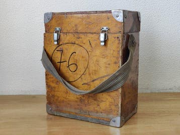 Franse Vintage Ticketstempel Apparaat (Composteur) Camp,