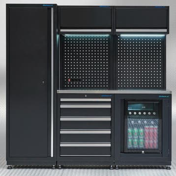 Datona Werkplaatsinrichting PREMIUM RVS werkblad met, Ophalen of Verzenden, Nieuw