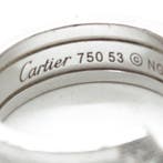 Cartier - Bague - 18 carats Or blanc, Bijoux, Sacs & Beauté, Bagues