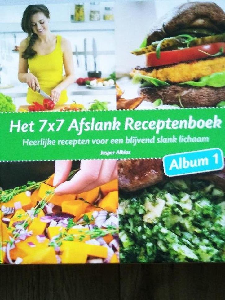 Het 7x7 Afslank Receptenboek Album 1 9789082395907, Boeken, Schoolboeken, Zo goed als nieuw, Verzenden