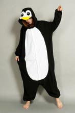 Onesie Zwarte Pinguin Pak 128-134 Pinguinpak Kostuum Zwart W, Ophalen of Verzenden, Nieuw