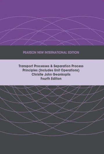 Transport Processes and Separation Process Principles, Livres, Verzenden, Geankoplis Christie