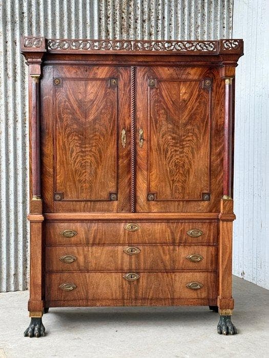 Kabinet - kabinet, linnenkast, kast, dressoir, buffet -, Antiek en Kunst, Antiek | Meubels | Stoelen en Sofa's