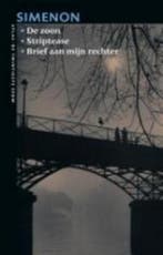 De zoon / Striptease / Brief aan mijn rechter / De, Verzenden, Georges Simenon