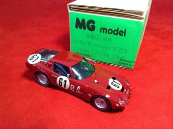 M.G. Model - made in Florence, Italy 1:43 - Model raceauto -