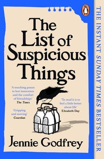 The list of suspicious things 9781804942949 Jennie Godfrey, Verzenden, Gelezen, Jennie Godfrey