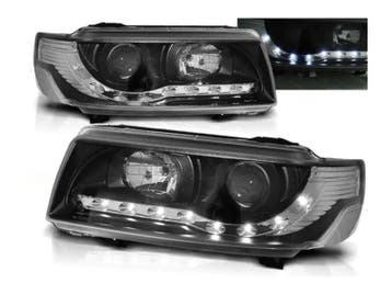 Daylight Black koplampen LED DRL geschikt voor VW Passat B4, Auto-onderdelen, Verzenden, Nieuw, Volkswagen