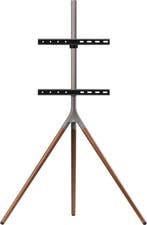 Tripod TV-standaard - VESA 400 - Walnoot / GrijsOne For A..., Verzenden, Nieuw