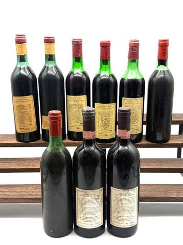 1965-1970x2-1971-1986x2 Nipozzano & 1967-1977x2 Pomino;