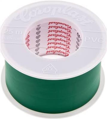 Elektrische Isolatietape Vde-Getest 50mm/25m Groen, Verzenden, Nieuw