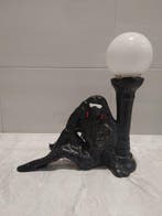 Lampe à poser en forme de globe - Céramique, Cristal