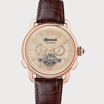 Ingersoll - NEW ENGLAND - Automatic - 29 Jewels - Gold -, Nieuw