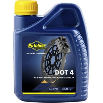 Putoline Remvloeistof Dot 4 500ml, Ophalen of Verzenden