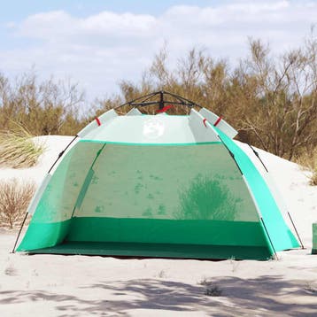 vidaXL strandtent 2-persoons waterdicht snelontgrendeling, Verzenden