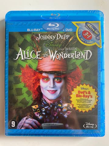 ALICE IN WONDERLAND (IN SEAL) (BLURAY), Gebruikt