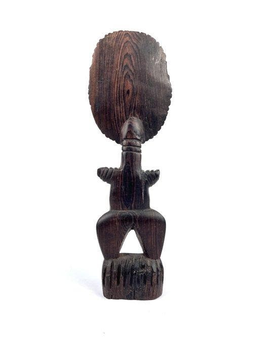 Statue de fertilité Akuaba en bois sculpté des Ashanti (Sans, Antiquités & Art, Art | Art non-occidental