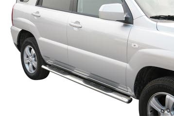 Side Bars | geschikt voor Kia | Sportage 08-10 5d suv. | RVS, Verzenden