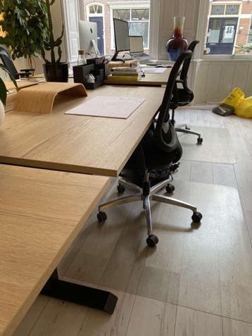 Nieuwe Zit Sta Bureaus Van Offeco - 295,- Incl. Bezorging, Verzenden, In hoogte verstelbaar, Nieuw