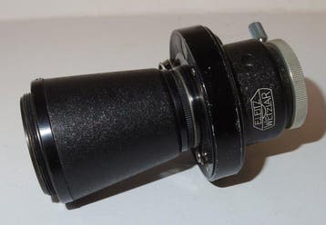 Leitz MIKAS microscoop adapter - zwart - 1930s - in goede