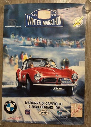Originale - Winter Marathon 1996 – BMW 507 – Manifesto