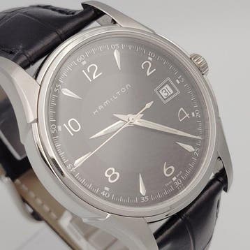 Hamilton - Jazzmaster Black Dial Date Quartz - Sans prix de, Nieuw